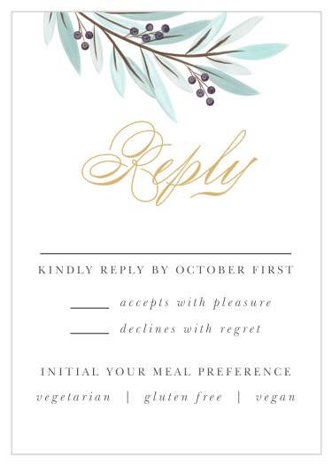 Geometric Union Response Cards