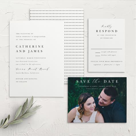 Classic Simplicity Wedding Invitations