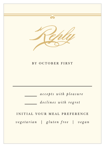 Night Deco Response Cards