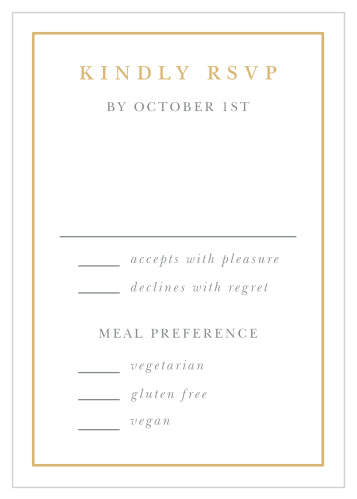 Completely Centered Response Cards