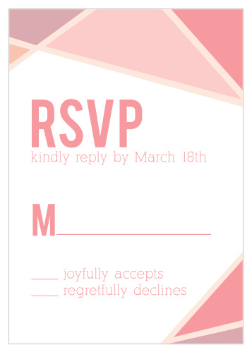 Geometric Frame Response Cards