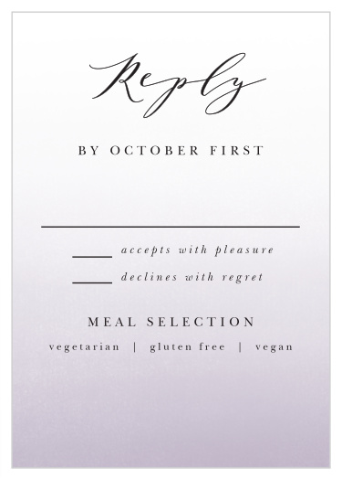 Awesome Ombre Response Cards
