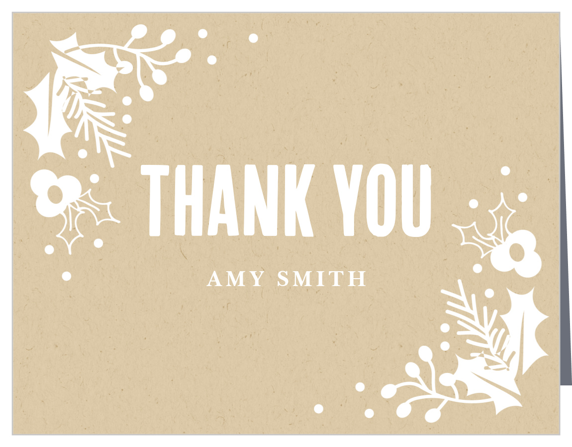 Falling In Love Brunch Bridal Shower Thank You Cards