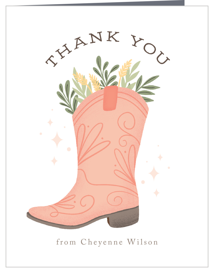 Hey Y'all Bridal Shower Thank You Cards
