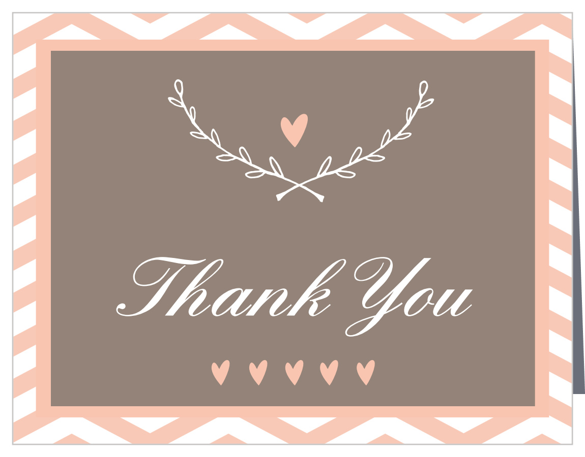 Love Branch Bridal Shower Thank You Cards