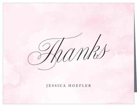 Adorned with tons of colorful hearts, the Truly Madly Deeply Bridal Shower Thank You Card is a fun and cute way to express your gratitude! Completely customizable, too! 