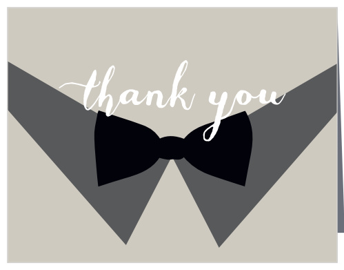 Little Gentleman Baby Shower Thank You Cards
