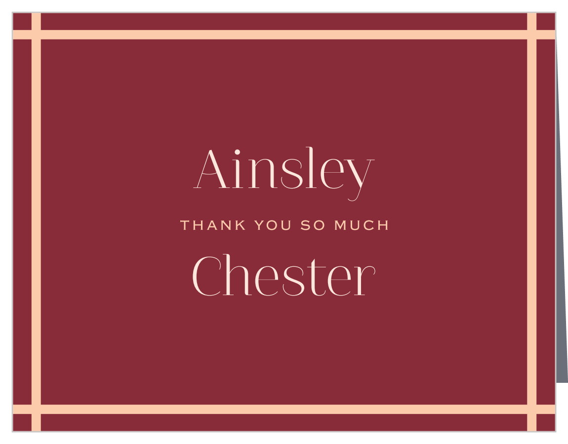 Picture Perfect Graduation Thank You Cards