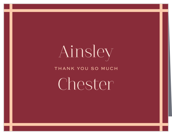Picture Perfect Graduation Thank You Cards