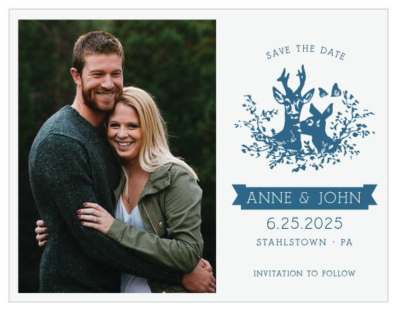 Ensure that your friends and family know when your wedding will be using the My Dear Save-the-Date Cards.