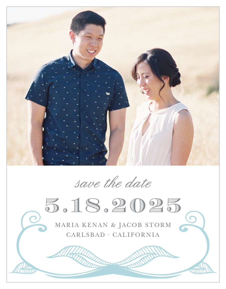 Hand Drawn Frame Save the Date Magnets