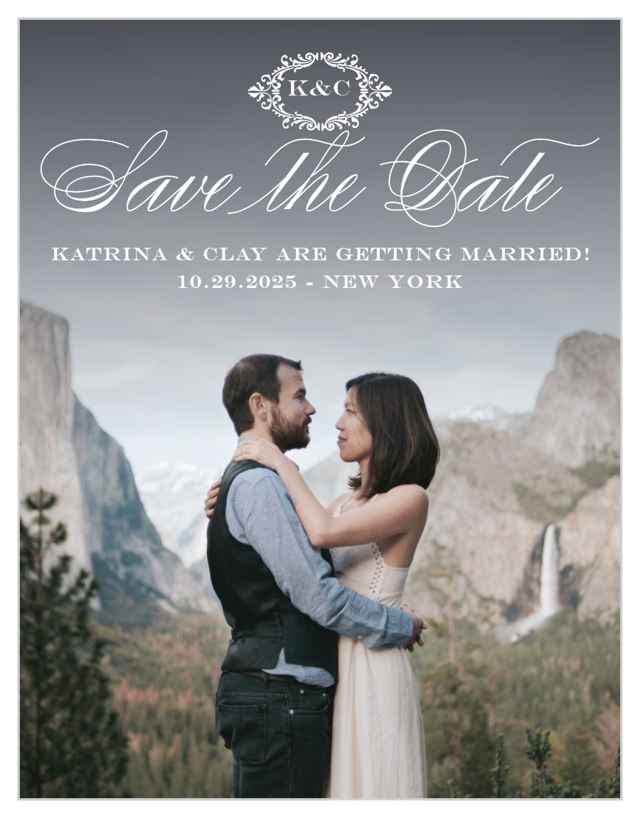 Lace Couture Save the Date Magnets