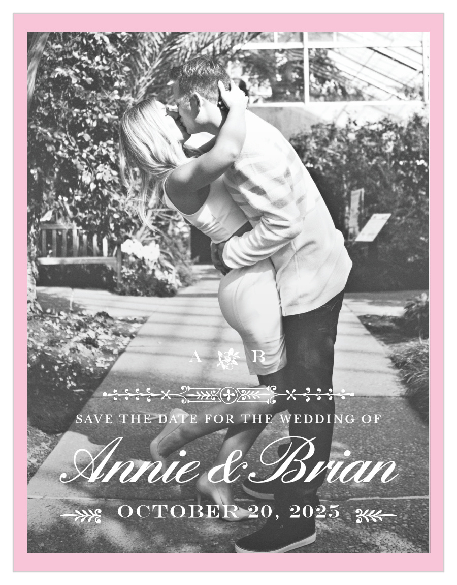 Subtle Elegance Save the Date Magnets