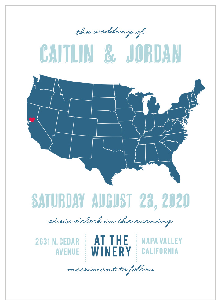 Dream Big Wedding Invitations