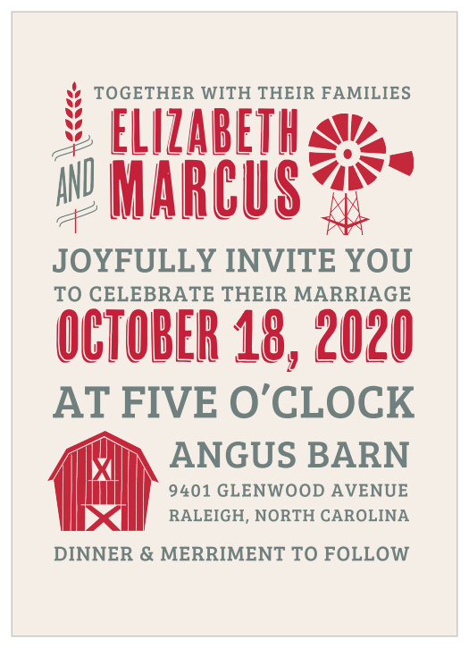 Do-Si-Do Wedding Invitations