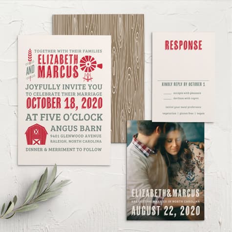 Do-Si-Do Wedding Invitations