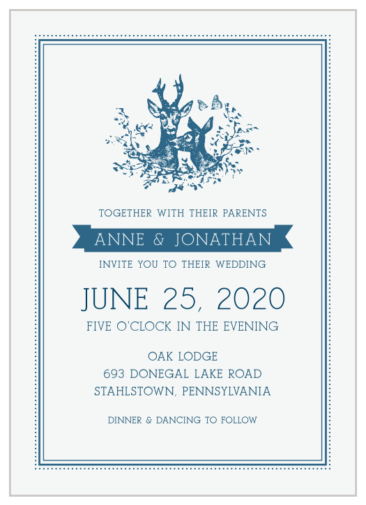 My Dear Wedding Invitations