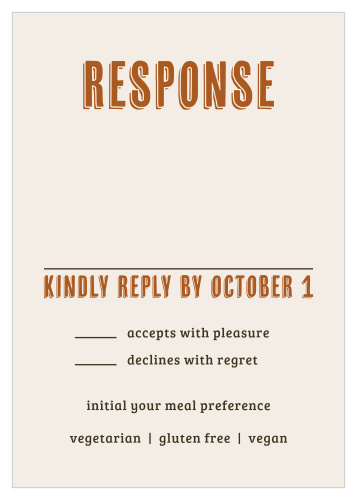 Desert Sky Response Cards