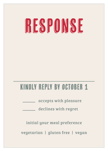 Do-Si-Do Response Cards