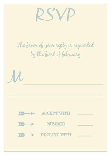 In Cursive Response Cards
