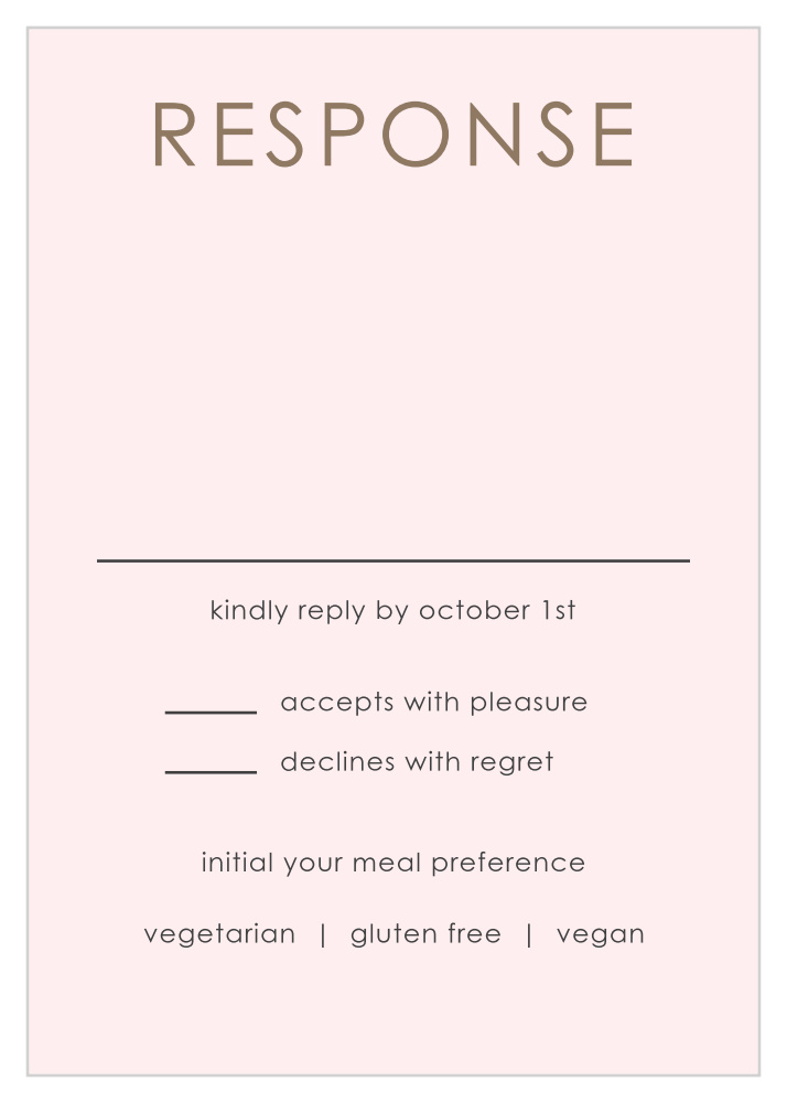 Light As A Feather Response Cards