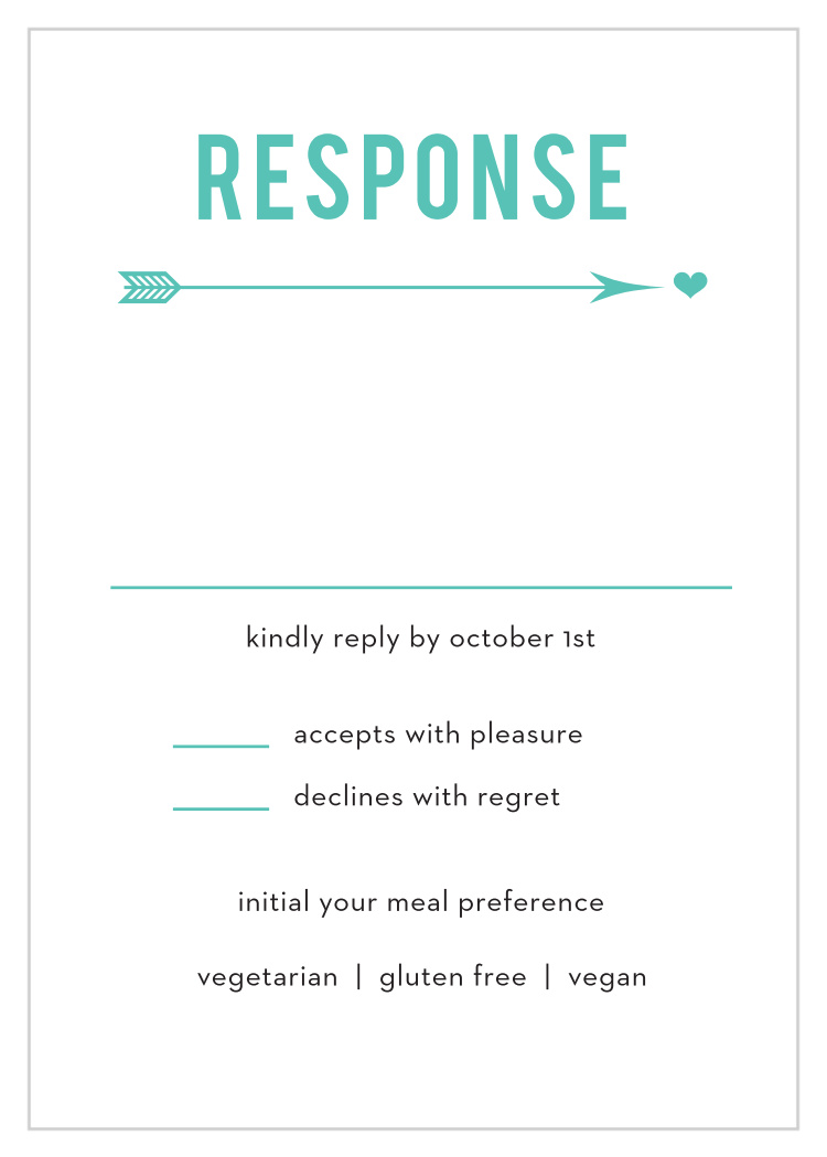 Love Struck Response Cards