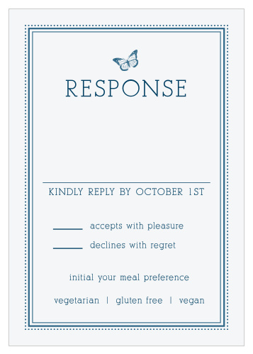 My Dear Response Cards
