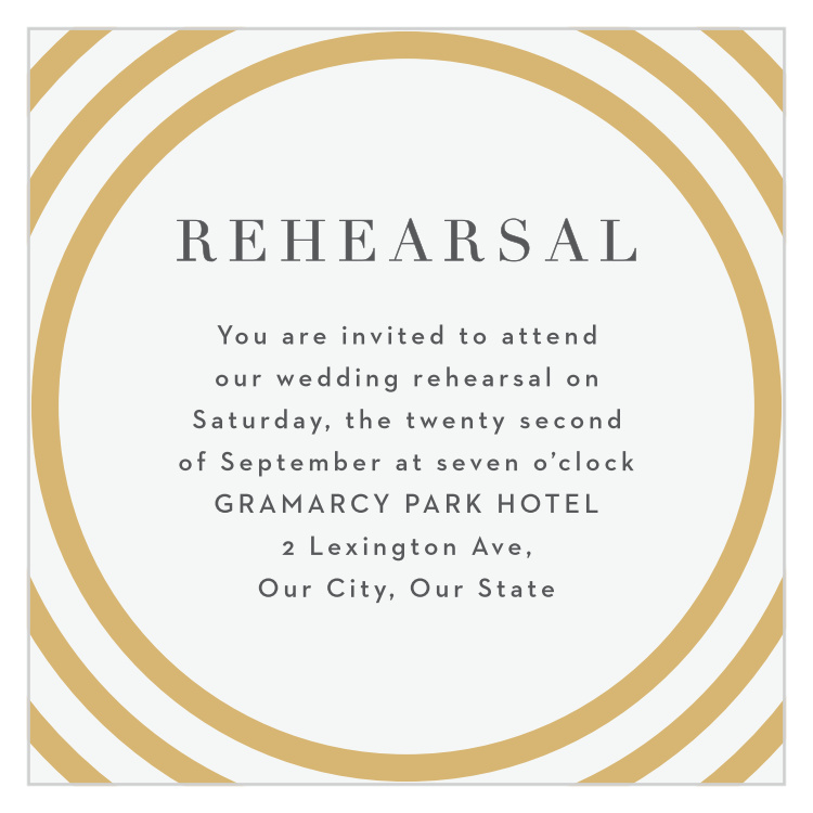 Modern Circles Rehearsal Cards