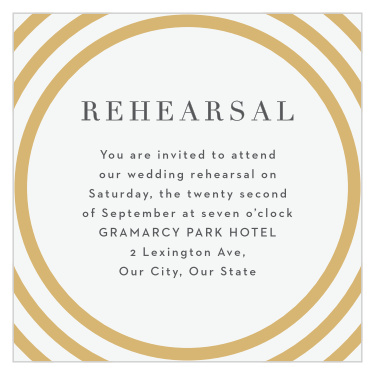 Modern Circles Rehearsal Cards