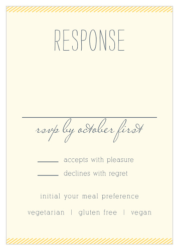 Simply Drawn Response Cards