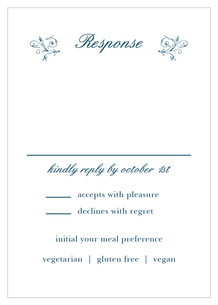 Sweet Antiquity Response Cards