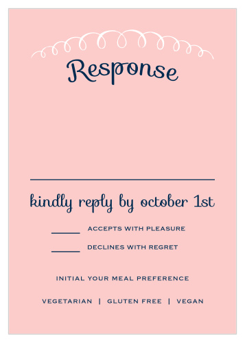 Sweet Elegance Response Cards