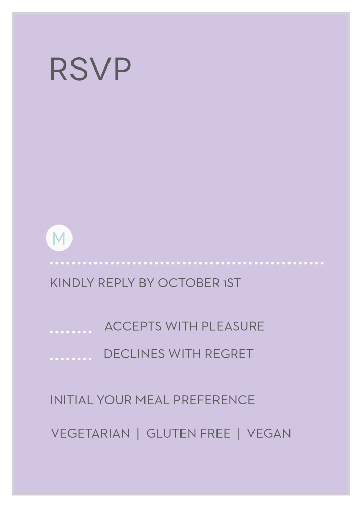 Union Bliss Response Cards