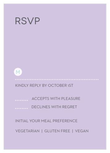 Union Bliss Response Cards