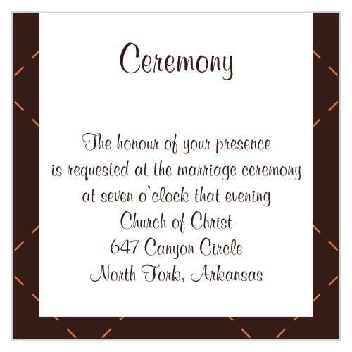Photo Strip Ceremony Cards