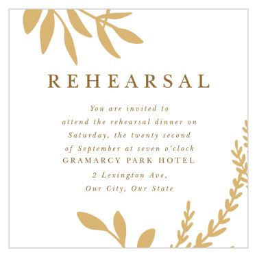 Autumn Leaves Rehearsal Cards