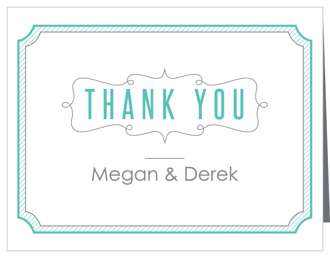 Blue Skies Wedding Thank You Cards