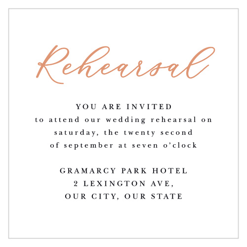 Fading Photo Rehearsal Cards