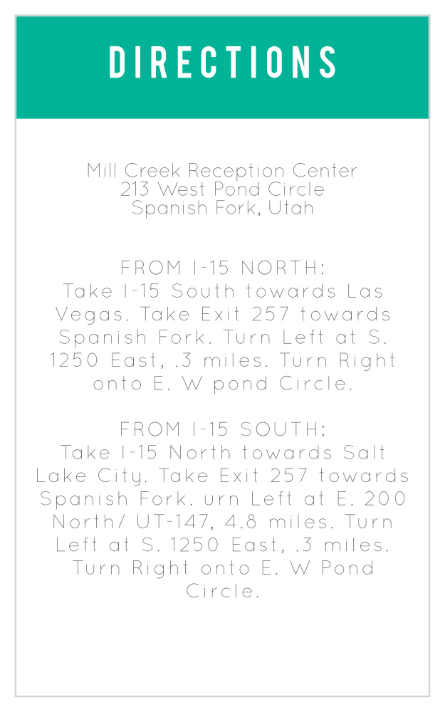Scrolls & Scallops Direction Cards