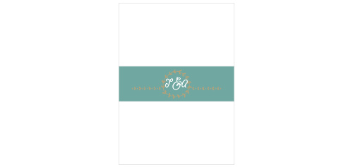 Back to Nature Wedding Belly Bands