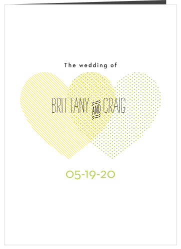 Heart to Heart Wedding Program