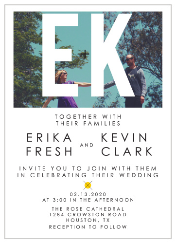 Your Initials Wedding Invitations