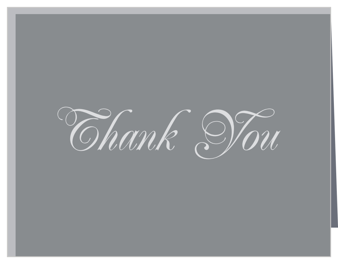 Sophisticated Collage Graduation Thank You Cards