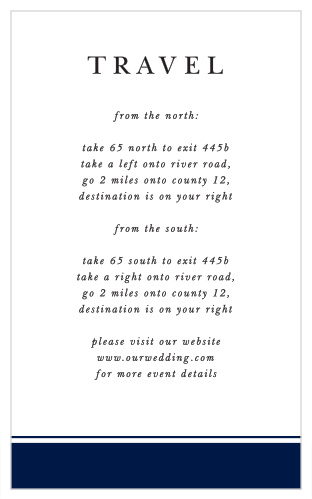 Calligraphic Slant Direction Cards