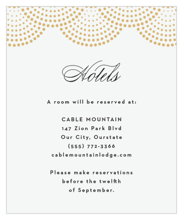 Dotted Devotion Accommodation Cards