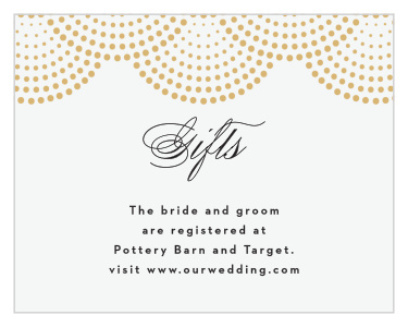 Dotted Devotion Registry Cards