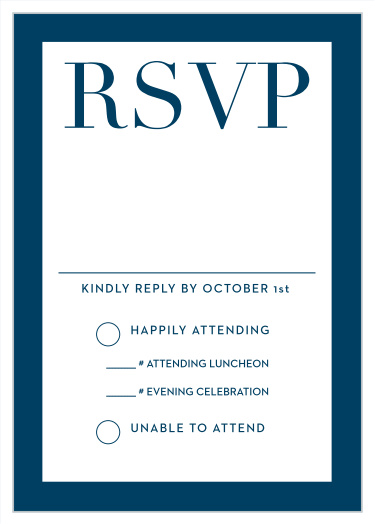 Bold Names Bar Mitzvah Response Cards