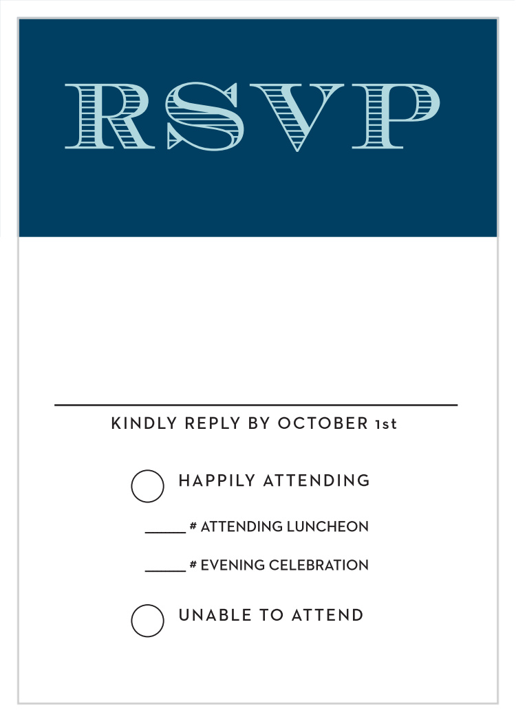 Precious Traditions Bar Mitzvah Response Cards