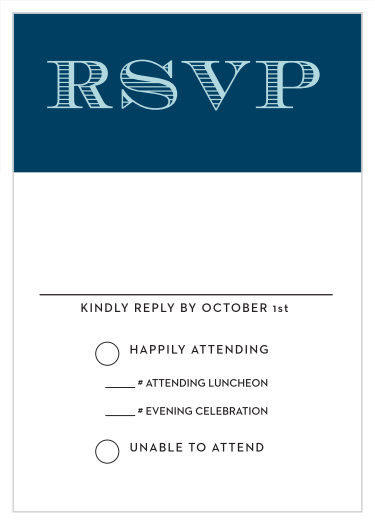 Precious Traditions Bar Mitzvah Response Cards