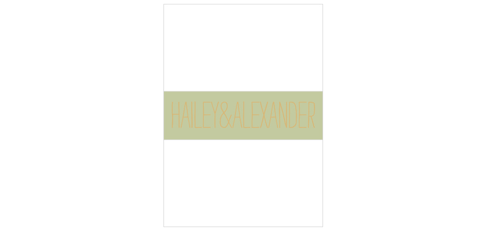 Rustic Type Belly Band